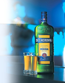 Becherovka Bottle
