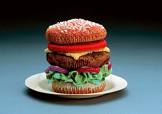 Knitted Food by Ed Bing Lee Burger.jpeg